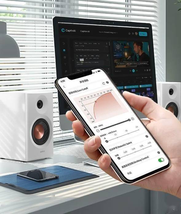 牙监听音箱上市首发仅需499元！爱游戏ayx漫步者MR3BT蓝(图1)