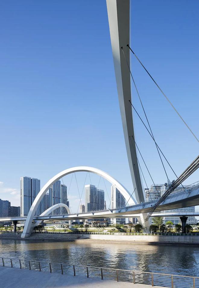 所设计大运河“门户”一座绝美步行桥爱游戏爱体育杭州新地标！扎哈事务(图9)